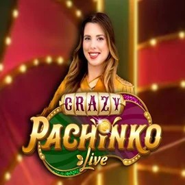 Official Live Casino logo: Crazy Pachinko by Evolution at BetPanda Casino