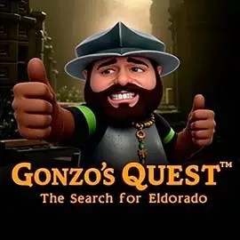 Gonzo's Quest slot logo by NetEnt at BetPanda CasinoGonzo's Quest