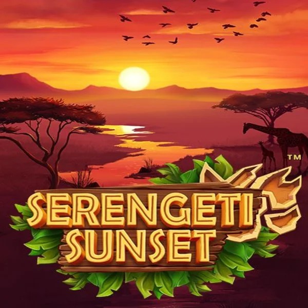 Serengeti Sunset logo by Skywind Group BetPanda Casino