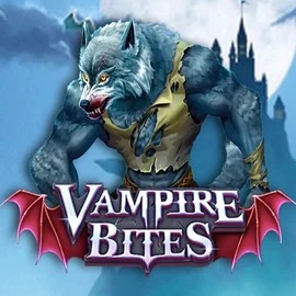 Vampire Bites slot logo by Amusnet Interactive at BetPanda Casino